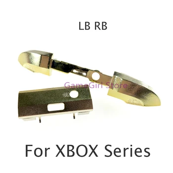 1 комплект хромированной кнопки запуска LB RB на бампере, держатель средней планки для замены контроллера Xbox серии X S.