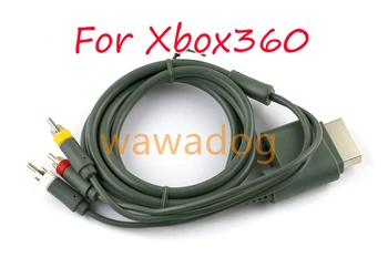 10шт Компонентных Игр Аудио-Видео AV-Кабель для Xbox 360 Fat Кабельная Консоль ТВ Игровые Компьютерные Аксессуары