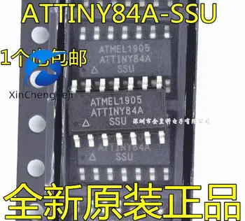 2 шт. оригинальный новый ATTINY84A ATTINY84A-SSU SOP-14 с 8-разрядным встроенным микроконтроллером