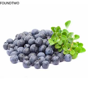 20шт Реквизит для фотосъемки модели Blueberry с высокой имитацией, Поддельные Фруктовые украшения, Искусственная еда, Декор для магазина черничных фруктов двух размеров