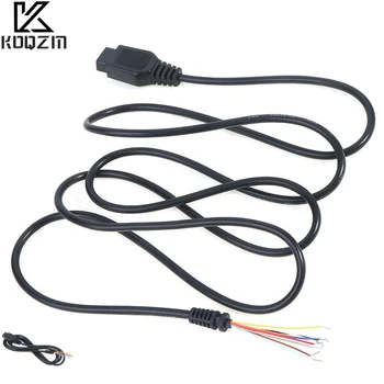 9-контактный удлинительный кабель длиной 1,5 м на 2 для контроллера MD2, линия ручки геймпада, черный