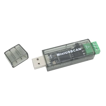 Mini USBCAN CAN Analyzer Поддерживает Вторичную разработку CANopen J1939 DeviceNet USBCAN Debugger