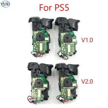 YuXi Для контроллера PS5 L1 L2 R1 R2 Модуль запуска в сборе с вибродвигателем для ручки PS 5 V1.0 V2.0