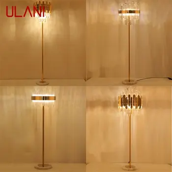· Торшеры ULANI Освещают Современный Светодиодный Роскошный декор из хрусталя Для дома, гостиной, Спальни