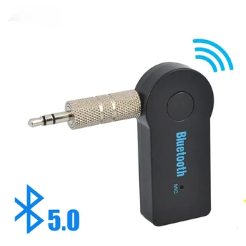 Адаптер 2 в 1 Pemancar Penerima Bluetooth Nirkabel 5,0 Разъем 3,5 Мм Untuk Audio Musik Mobil Aux Наушники A2dp Беспроводные Горячая Распродажа
