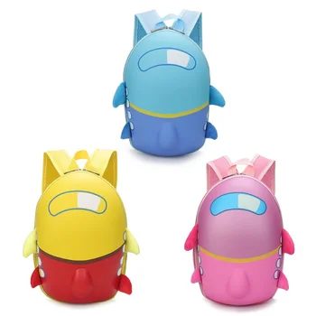 Детский 3D рюкзак-самолет, креативная сумка для детского сада, Креативная сумка для школы, дышащий водонепроницаемый износостойкий подарок на день рождения