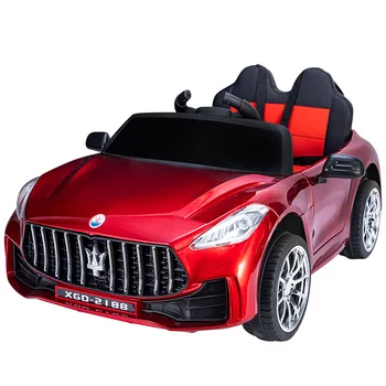 Детский электромобиль, Четырехколесный автомобильный ремень, игрушечная машинка с дистанционным управлением, качели для мальчиков и девочек, Малыш