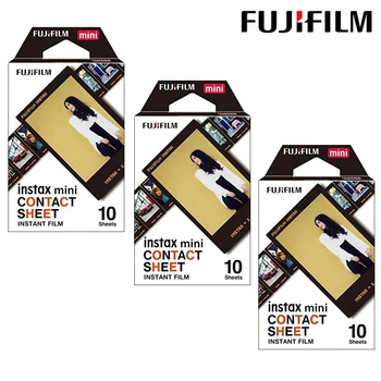 Для Fujifilm Instax Mini Цветная пленка Контактный Лист Пленка 10-30 Листов Для Fuji Mini 11 8 9 7s 25 26 70 90 Камера Мгновенной печати SP-1