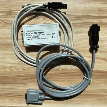 Для вилочного погрузчика Toyota BT Canbox CPC диагностический кабель USB ARM7 инструмент диагностики коробки грузовика CAN Интерфейс Can bus line программа TruckCom