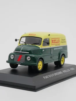 Изготовленный на заказ в масштабе 1/43 имитация грузового фургона FIAT 615 1953 года Коллекция моделей легкосплавных автомобилей металлическая игрушка подарочный дисплей