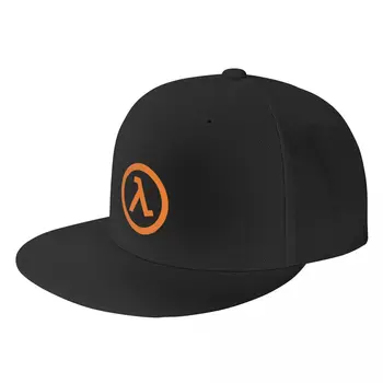 Логотип Half Life Lambda (черный фон) Кепка в стиле хип-хоп, шляпа дальнобойщика, аниме, мужские шляпы, женские кепки