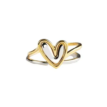 Любовное кольцо в форме сердца для женщин, модное изысканное кольцо, ювелирные изделия на День рождения, Подарок на День матери на День рождения для женщин и девочек.