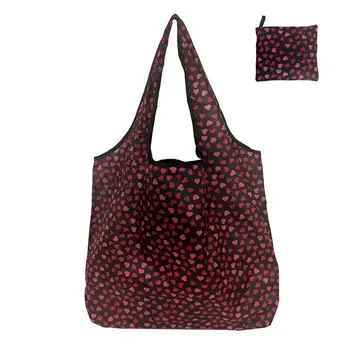 Магазины 4шт мешки широко используются путешествия плечо сумки женщины печати сумка продуктовый сумка