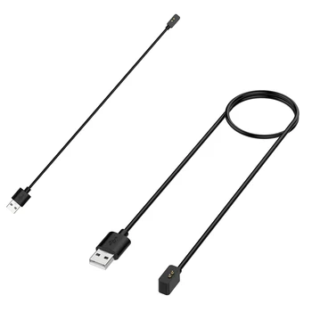 Магнитный кабель для зарядки смарт-браслета, USB-кабель для зарядки смарт-часов, 2-контактный кабель для зарядки Redmi Watch 3 Lite /Active/Band 2