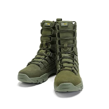 Мужские армейские тактические походные спортивные ботильоны, кроссовки Для кемпинга, скалолазания, путешествий, военная непромокаемая рабочая защитная обувь в пустыне.