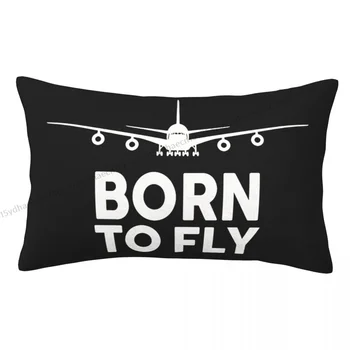 Наволочка для объятий Born To Fly Рюкзак с принтом Cojines Garden Офисные наволочки Декоративные