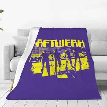 Немецкая группа Kraftwerk Подарки Одеяла Фланелевые Всесезонные Дышащие Легкие Тонкие пледы для дивана Офисное одеяло