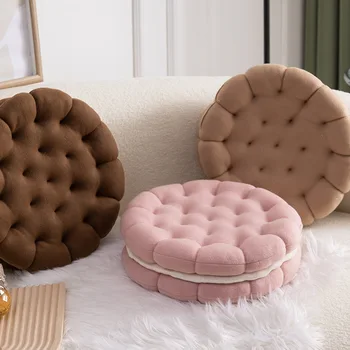 Новая модная подушка для сэндвич-печенья, креативная Милая диванная подушка, офисная подушка для сна, мягкая и удобная