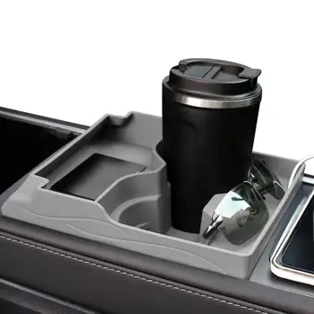 Подстаканник на центральной консоли, органайзер для напитков, съемная накладка для модификации автомобиля Model 3 / Y, принадлежности для интерьера Tesla