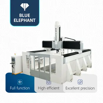 Промышленный 5-осевой обрабатывающий центр Blue Elephant CNC 2040 ATC, 3D станок для резки пенопласта