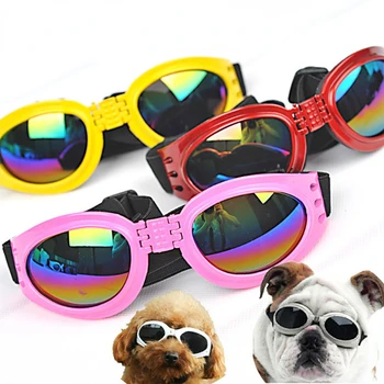Складные очки для собак, предотвращающие попадание ультрафиолета, Очки для кошек, Модные солнцезащитные очки для собак, очки для собак, Реквизит для фотосессии, Аксессуары для домашних животных, принадлежности для собак