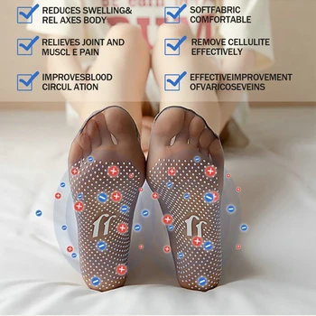 Турмалиновые носки для похудения, самонагревающиеся носки, Магнитные самонагревающиеся носки, массаж ног, Термотерапевтические носки для мужчин/женщин