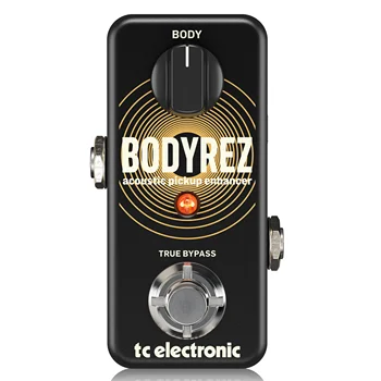 Ультракомпактная педаль акустической гитары TC Electronic Body-Rez для улучшения звукоснимания и придания звуку студийного качества