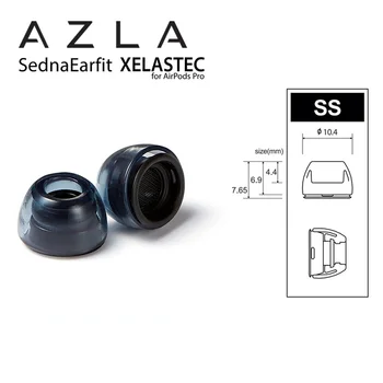 Ушные вкладыши AZLA Xelastec для беспроводной bluetooth-гарнитуры AirPods pro, Противоскользящие, Предотвращающие Выпадение Вокальные липкие беруши